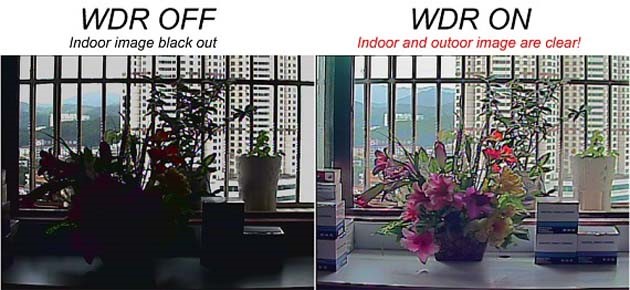 قابلیت WDR در دوربین مداربسته