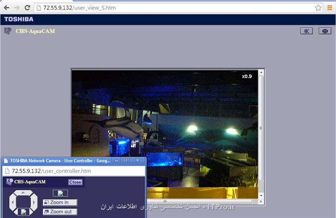دوربین های مداربسته بدون رمزعبور