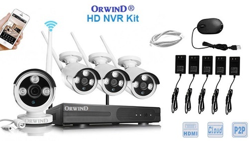 خرید دوربین مدار بسته بیسیم 4 تایی 2 مگاپیکسل بدون واسطه