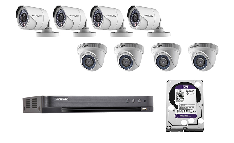 قیمت دوربین مدار بسته 8 کاناله AHD بدون واسطه